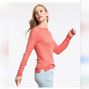 Marine Layer Salmon-Colored Sofia Sweater